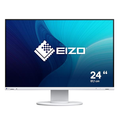 EIZO FlexScan EV2410R, 61,2 cm (24.1?), 1920 x 1200 Pixel, WUXGA, LCD, 5 ms, Bianco